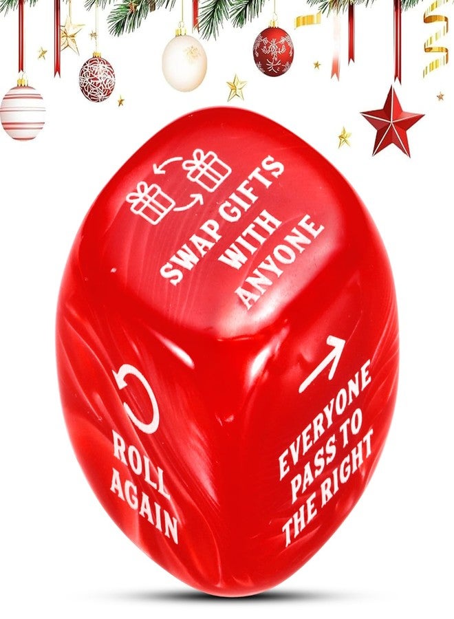 Aeonovs Santa Swap Gift Exchange Dice, White Elephant Gift Exchange Game, Christmas Stocking Stuffers for Adult Women Men, Secret Santa Gifts for Coworker, Most Popular Gifts 2025 for Women Men - Image 1